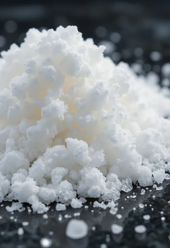 Azúcar blanco cristal en cuenco de cerámica con cuchara