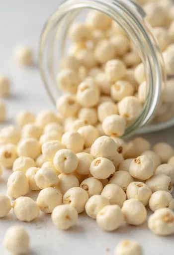 Granos de pimienta blanca y pimienta blanca molida en cuencos rústicos sobre superficie de cocina de madera