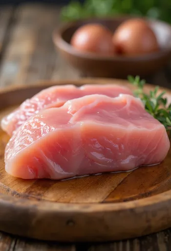 Lomo de Bonito del Norte sobre tabla de cortar