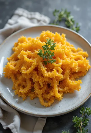 Musgo de Irlanda seco con tonos rojizos y dorados