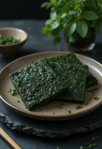 Láminas de alga Nori tostada para sushi