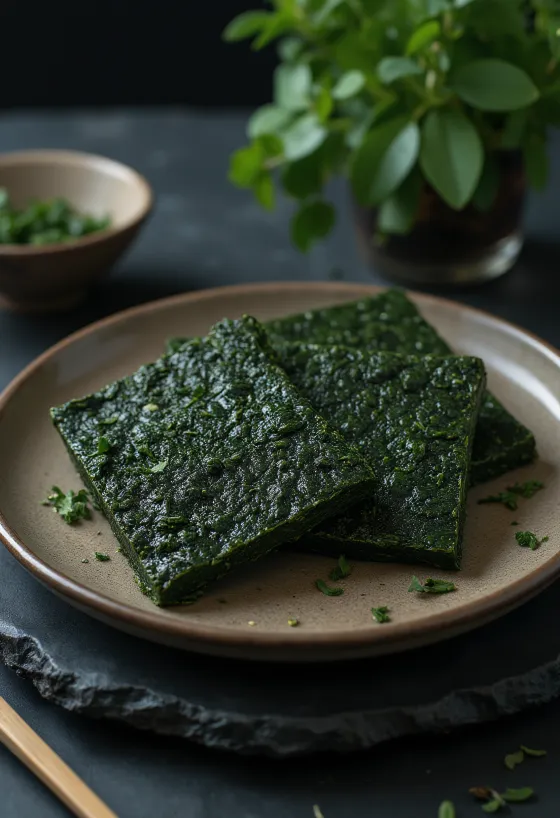 Láminas de alga Nori tostada para sushi