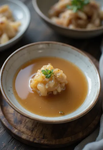 Salsa de miso servida con verduras a la parrilla