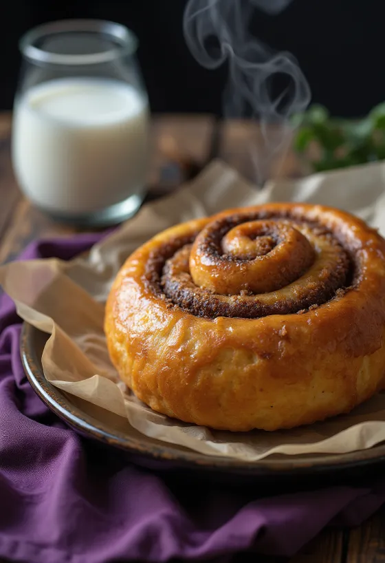 Skolebrød rellenos de canela, un dulce escandinavo con masa suave y sabor a canela