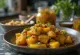 Achar picante servido