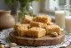 Paçoca de cacahuete sin gluten, servida en forma de bolitas