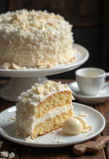 Tarta Raffaello decorada