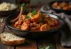 Vindaloo Clásico servido en una salsa especiada
