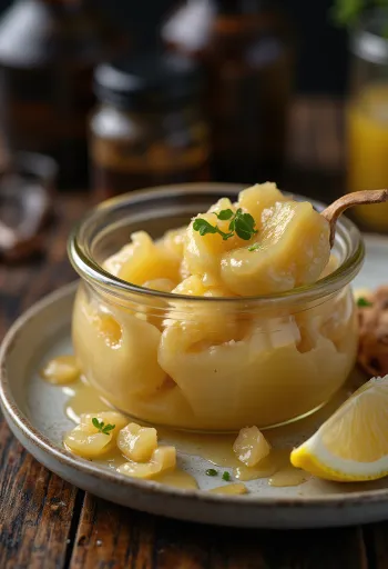 Alcachofas encurtidas en agridulce en tarro