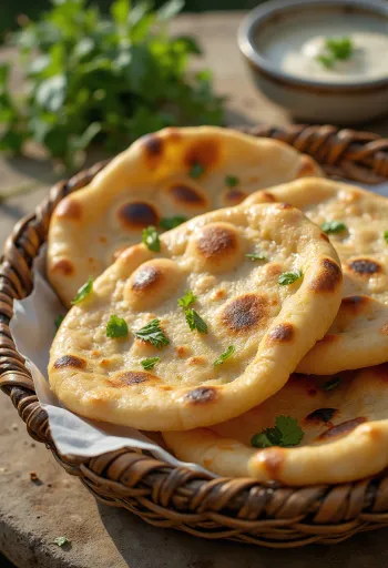 Pan Aish Baladi egipcio recién horneado