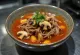 Yukgaejang de Setas Estofadas, sopa coreana de carne con fideos y setas estofadas
