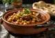 Nihari con garbanzos servido como estofado rico y especiado