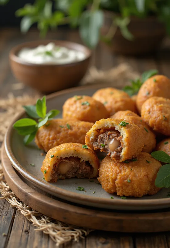 Kibbeh servido