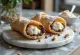 Cannoli enriquecido con chocolate y cacahuetes