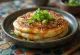 Miso pancake servido
