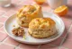 Panecillos de naranja y nueces servidos