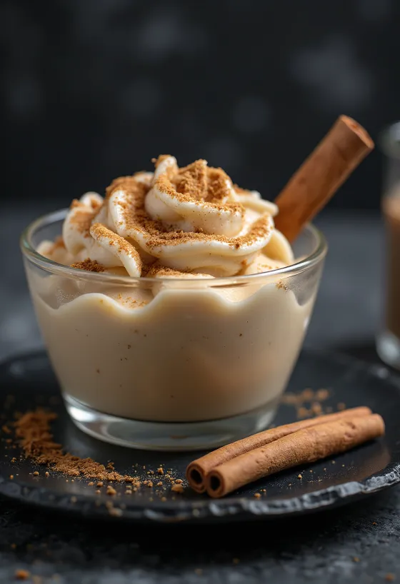 Parfait chai latte emplatado
