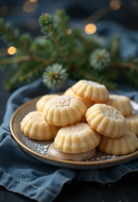 Bocaditos de miel glaseados, en ambiente festivo