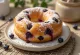 Donuts de arándanos servidos