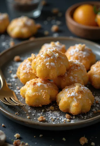 Receta tradicional de bolas de albaricoque: masa suave con relleno de albaricoque dulce.
