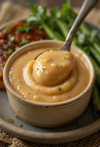 Crema de módena y miel en salsera