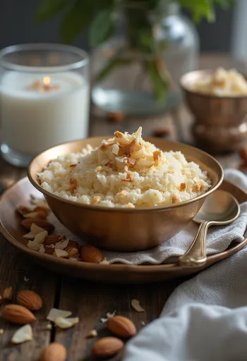 Malida con almendras y coco
