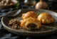 Coxinha de setas, aperitivo brasileño relleno de setas crujientes
