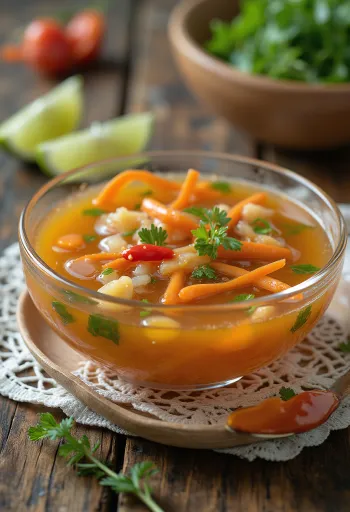 Salsa Nuoc Cham servida