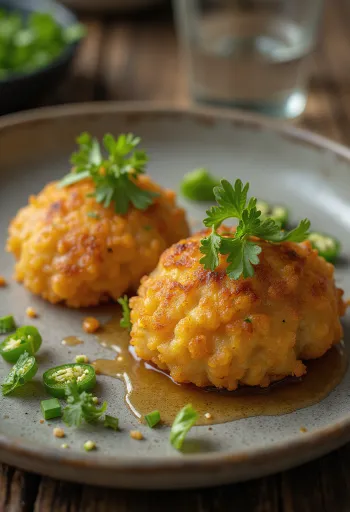 Medu Vada recién hechos, rosquillas de lenteja crujientes